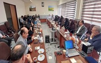 مراسم تکریم و تقدیر بازنشستگی حاج آقا شمس الدین شمسی